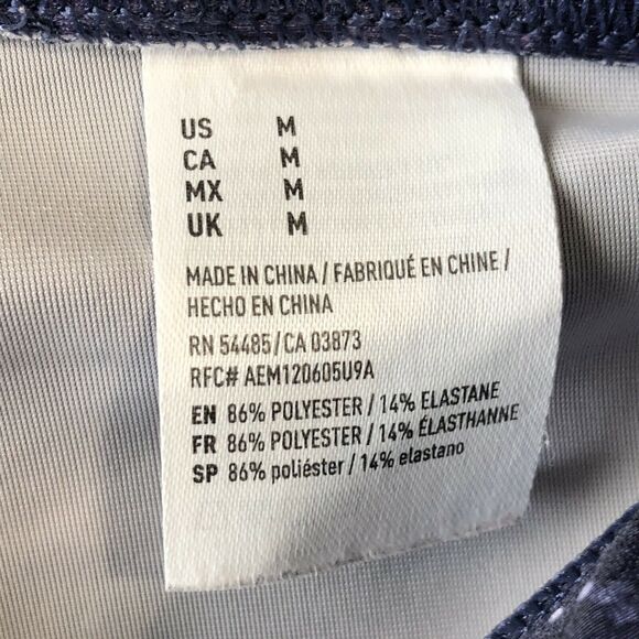 American Eagle Womens Size Medium High Rise Leggings Galaxy Print Stretch Yoga - Picture 6 of 6